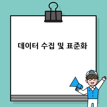 데이터 수집 및 표준화