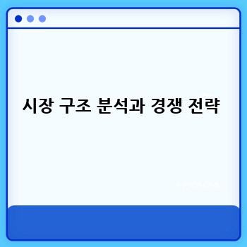 시장 구조 분석과 경쟁 전략