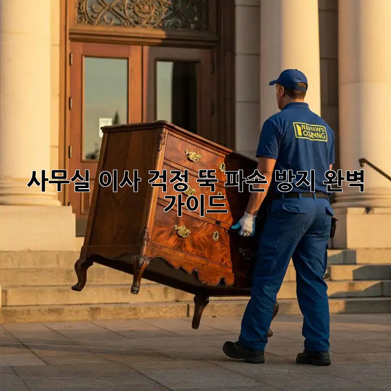 사무실 이사, 걱정 뚝! 파손 방지 완벽 가이드